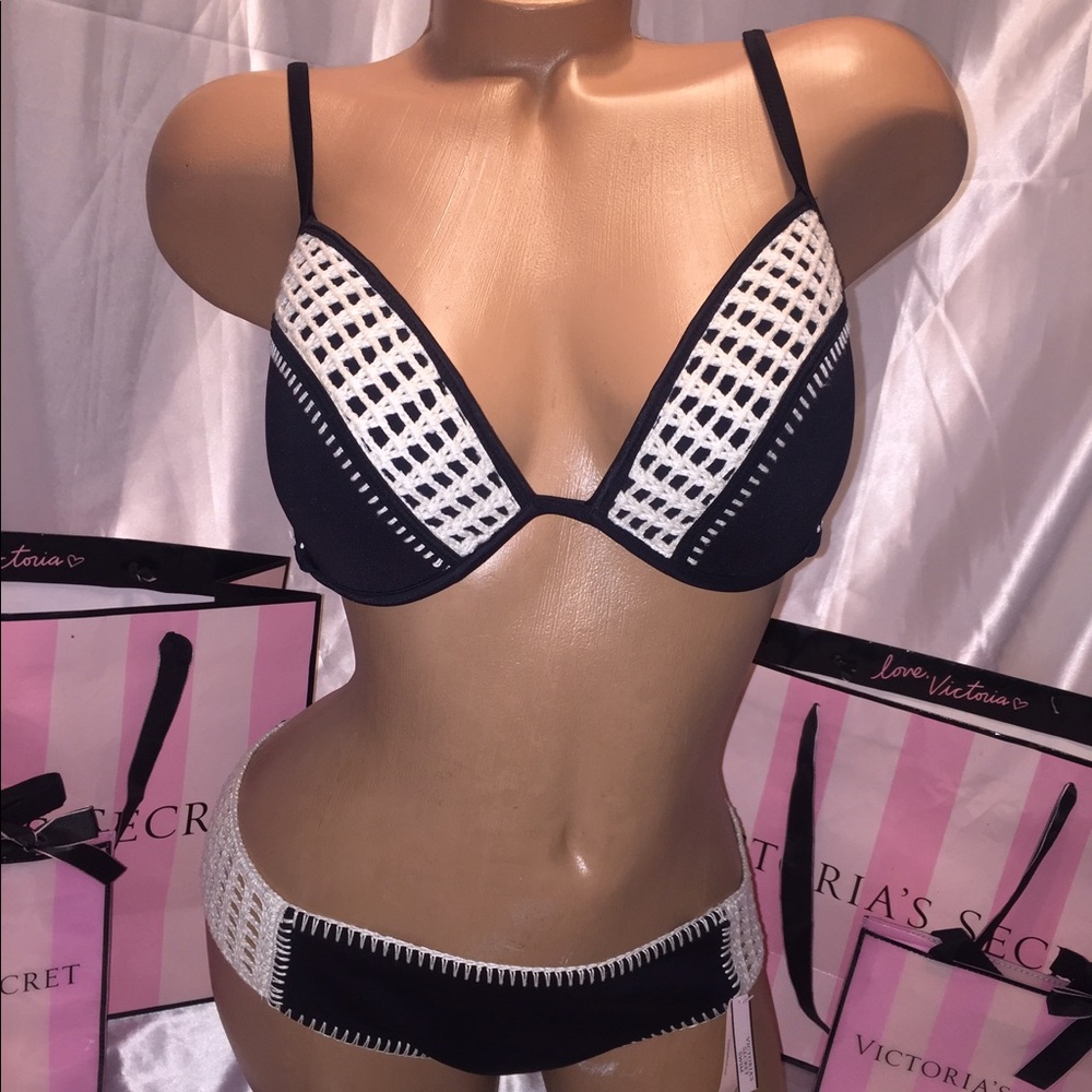 VICTORIA SECRET "THE FABULOUS" 34DD w/ Small BOTTOM